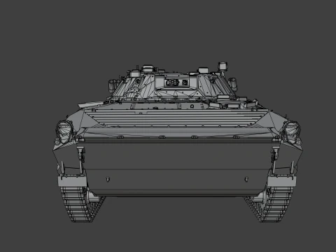 BMP-2 tank 3D Model