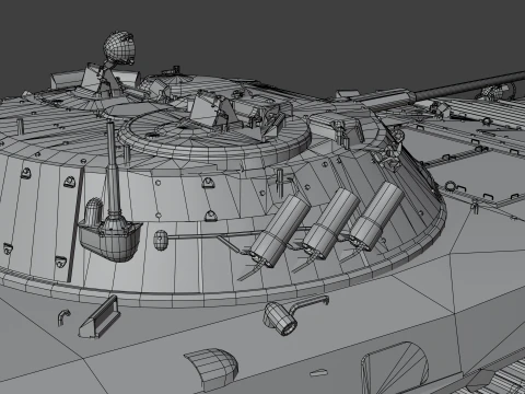 BMP-2 tank 3D Model