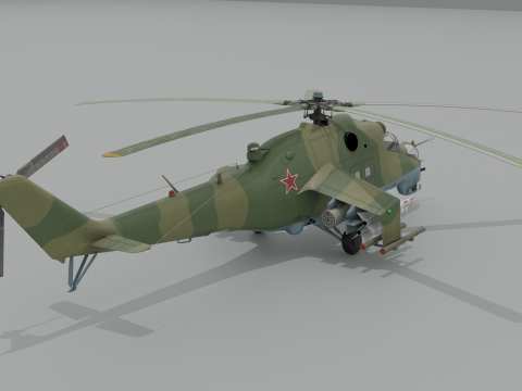ミル Mi-24V ハインド 3Dモデル