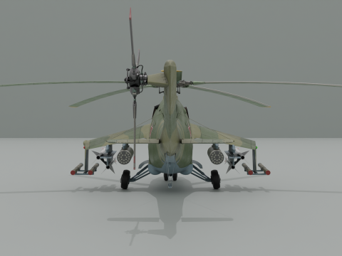ミル Mi-24V ハインド 3Dモデル