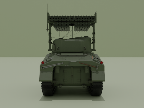 M4 Sherman Calliope 3D 모델