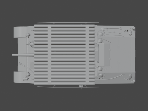 M4 Sherman Calliope 3D 모델