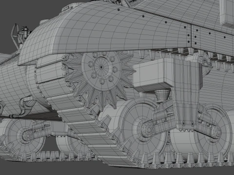 M4 Sherman Calliope 3D Model