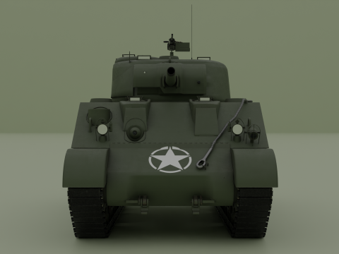 M4 Sherman 3D Модель