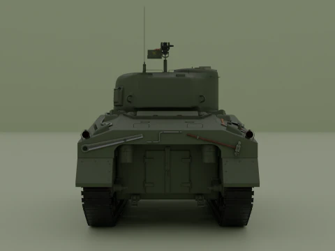 M4 Sherman 3D Model