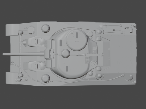M4 Sherman 3D Модель