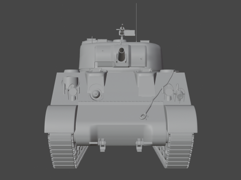 M4 Sherman 3D Модель