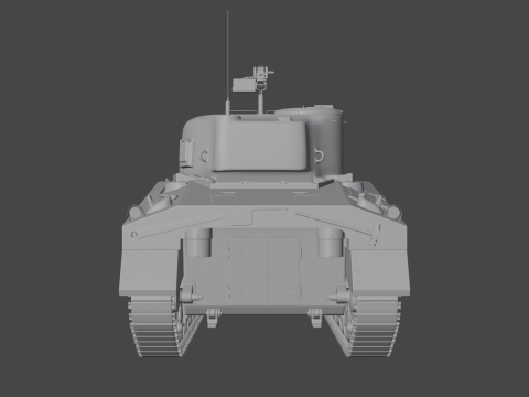 M4 Sherman 3D Модель