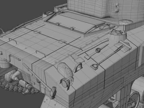 M4 Sherman 3D Модель