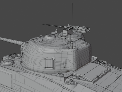M4 Sherman 3D Модель