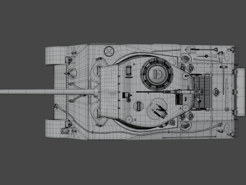 M4A2 Sherman 76w Modèle 3D