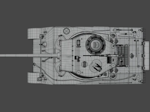 M4A2 Sherman 76w 3D Model