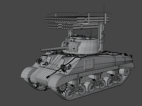 M4 Sherman tank - Collection Modelo 3D