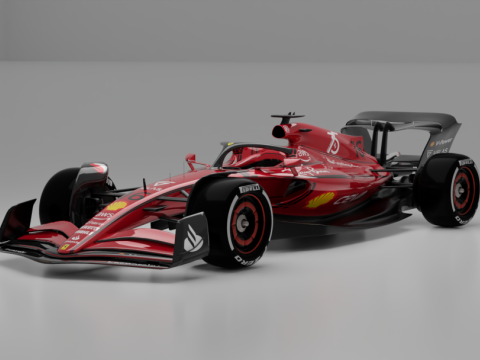 F1 Ferrari SF22 season 2022 Model 3D