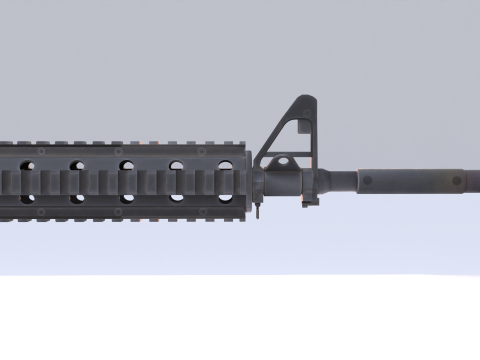 Colt M4 3D Model