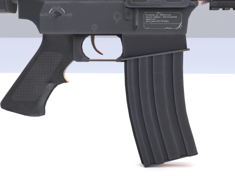 Colt M4 3D Model