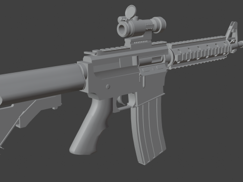 Colt M4 3D Model