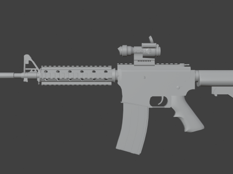Colt M4 3D Model