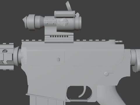 Colt M4 3D Model