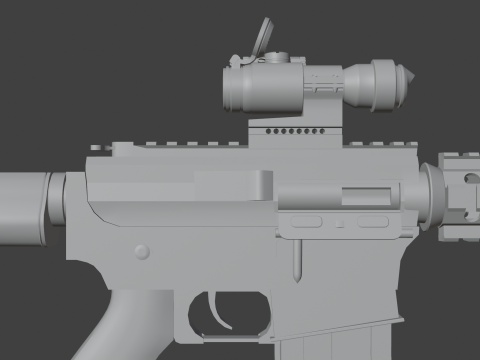 Colt M4 3D Model
