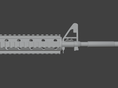 Colt M4 3D Model