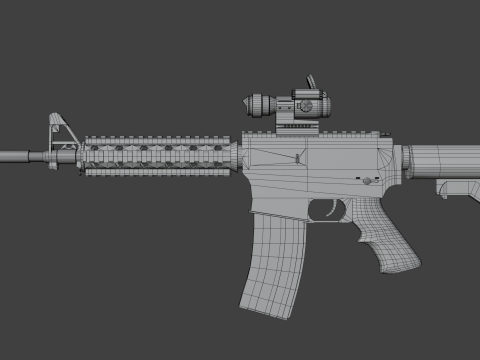 Colt M4 3D Model