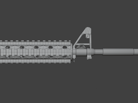 Colt M4 3D Model