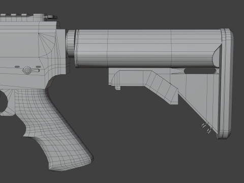 Colt M4 3D Model