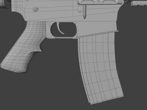 Colt M4 3D Model