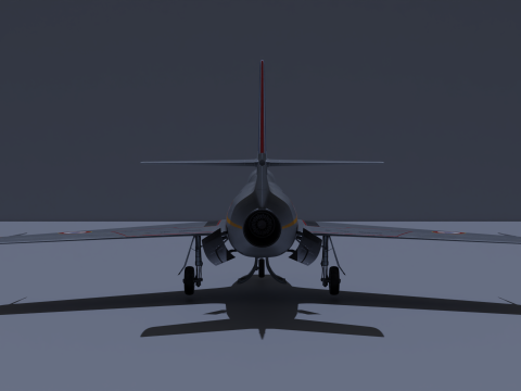 Dassault Mystere IV 3D Модель