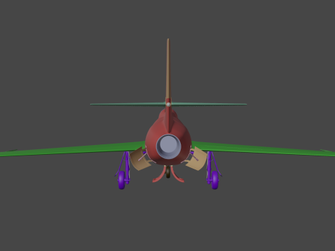 Dassault Mystere IV 3D Модель