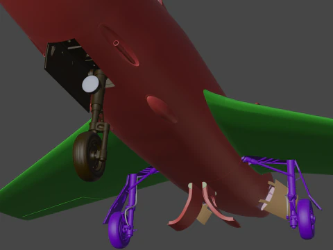 Dassault Mystere IV 3D Model