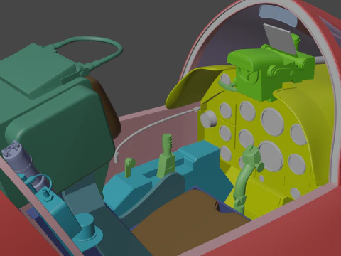 Dassault Mystere IV 3D Model