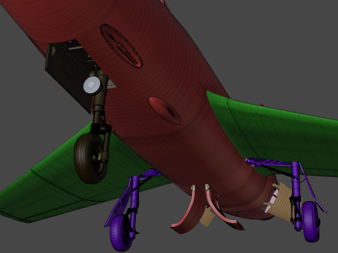 Dassault Mystere IV 3D Модель