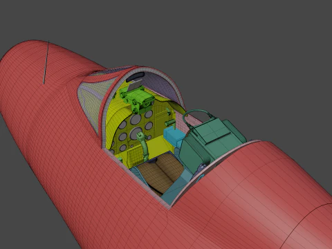 Dassault Mystere IV 3D Model
