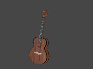 Guitar 3D Model
