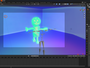 Robot man with rig 3Dモデル
