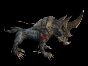 Rhinoceros monster 3D Модель
