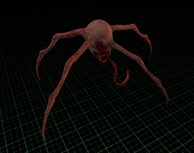 Mutant alien 3D Model .c4d .max .obj .3ds .fbx .stl .blend 