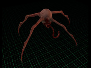 Mutant alien 3D Model