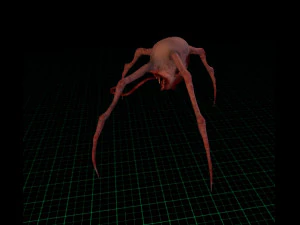 Mutant alien 3D Model