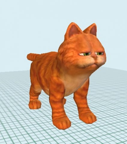 Lovely Cat Model 3D .c4d .max .obj .3ds .fbx .stl .blend 