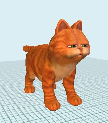 Lovely Cat 3D Model .c4d .max .obj .3ds .fbx .stl .blend