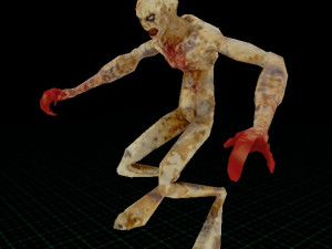 SCP-173 - Low-poly 3D model - Includes mod for SCP CB 3D
