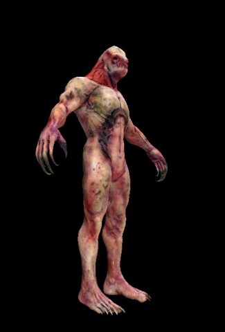 Mutant human 3D 模型 .c4d .max .obj .3ds .fbx .stl .blend 