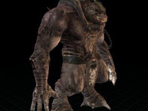 Giant bull monster 3D Model