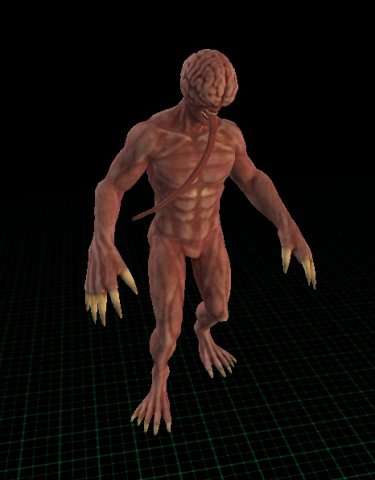 Mutant virus human 3D Model .c4d .max .obj .3ds .fbx .stl .blend