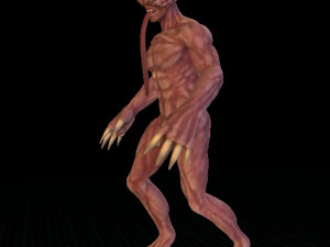 Mutant virus human 3D Model