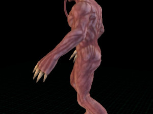 Mutant virus human 3D Model