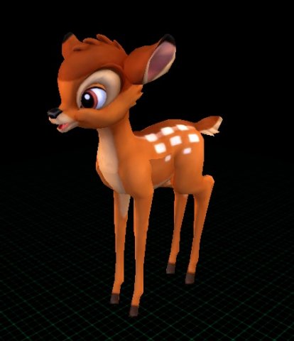 Little Deer 3Dモデル .c4d .max .obj .3ds .fbx .stl .blend 